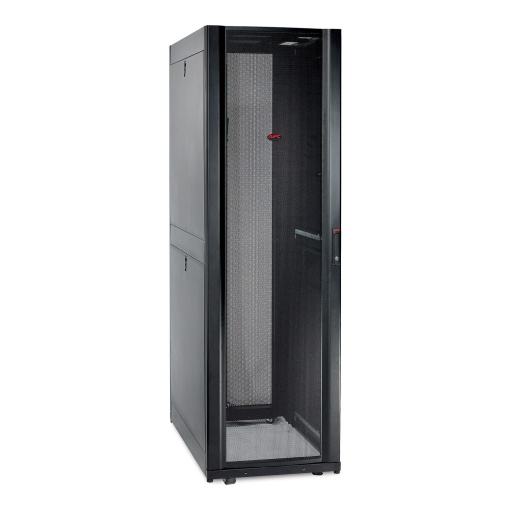 NetShelter SX 48U 600mm de largura x 1070 mm de caixa funda com lados a preto