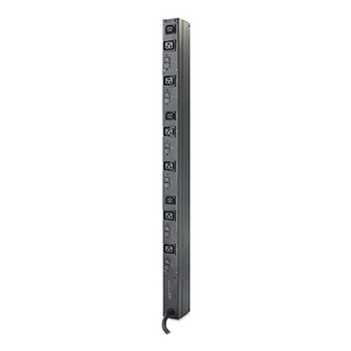 PDU de Bastidor, Básica, Zero U, 22kW, 400V, 6 C19 & 3 C13