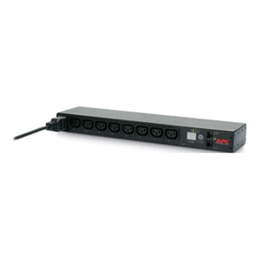 PDU de Bastidor, Com Comutação, 1U, 16A, 208230V, 8C13