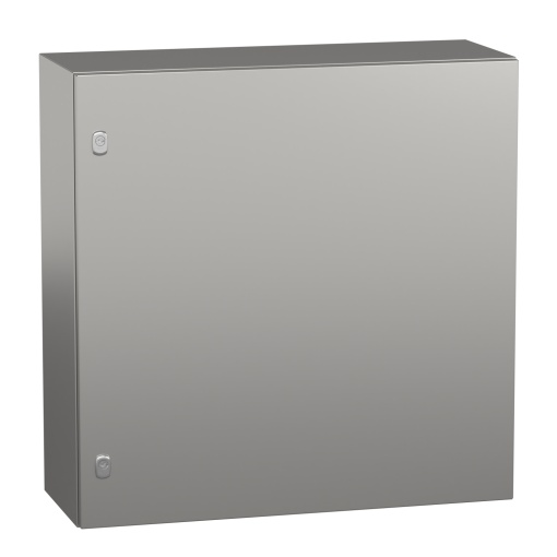 SPACIAL S3X stainless 304L, Scotch Brite finish, H800xW800xD300 mm.