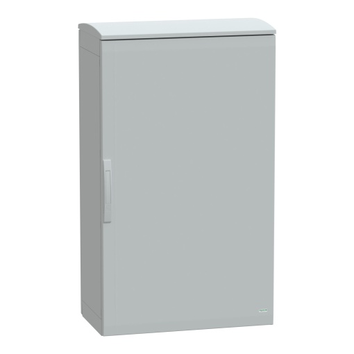 Floor standing encl. polyester vers.PLAT open top w canopy 1250x750x420 IP44