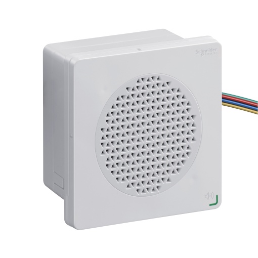 Alarmes de voz programáveis, Harmony XVS, branco, montagem em calha DIN de 96 mm, NPN, 100...230 V CA