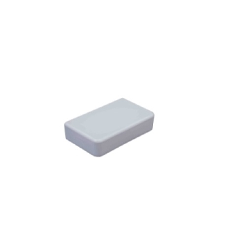 Dexson - stop end - 40x40 mm - ABSPC - white