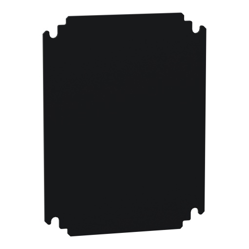 Insulating mounting plate for enclosure H300xW250mm made of bakelite