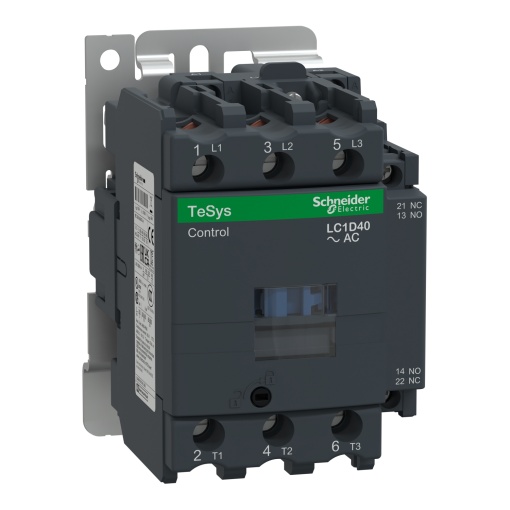 contactor TeSys LC1-D - 3 poles - AC-3 440V 40 A - coil 230 V AC 5060Hz