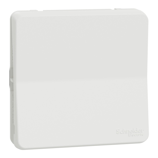 Comutador de escada, Mureva Styl, encastrarsaliente, IP55, 10A, Branco