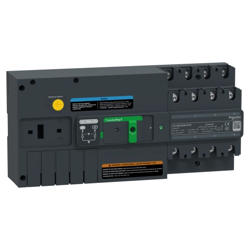 TransferPacT Automatic, 80A, 400VAC, 3P, rotativo, tamanho de 160A
