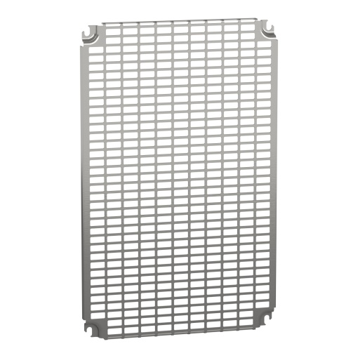 Monobloc perforated plates H600xW400mm with universal perforations 11x26mm