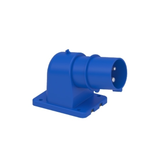 PratiKa industrial plug - 16 A - 2P  E - 200...250 V AC - IP44