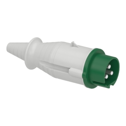 PratiKa wander plug - straight - 32 A - 3P - 20...25 V AC - IP44
