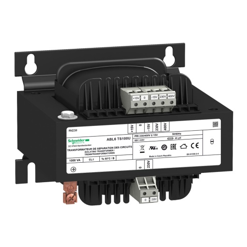 Transformador de tensão - 230..400 v - 1 x 230 v - 1000va