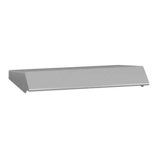 Spacial WM enclosure canopy W200xD150 Colour RAL7035. Fixings supplied.