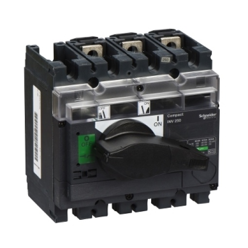 interruptor seccionador Interpact INV250 - 250 A - 3 pólos