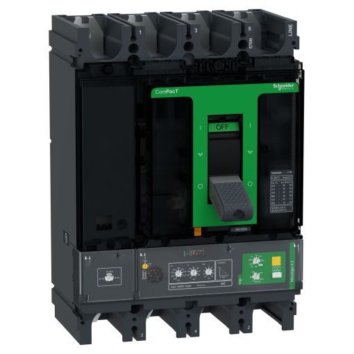 ComPacT DISJUNTOR NSX630N 50kA CA 4P4D 570A 4,3