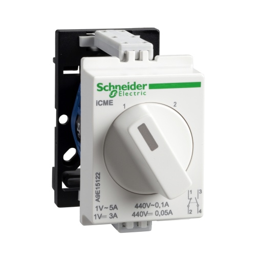 Interruptor iCME 2 vias baixo nível 10 A 0,1..5 CA 0,05..3 CCA 2P U 1..440 VACVCCV CA