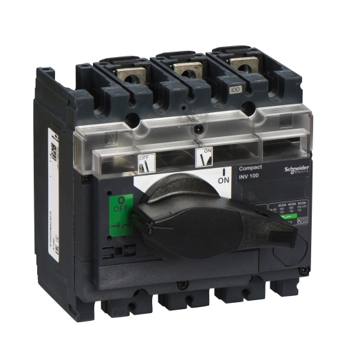 interruptor seccionador Interpact INV100 - 100 A - 3 pólos