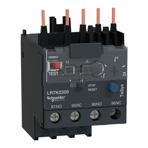 TeSys K - relé térmico não diferencial - 1,8...2,6 A - classe 10A
