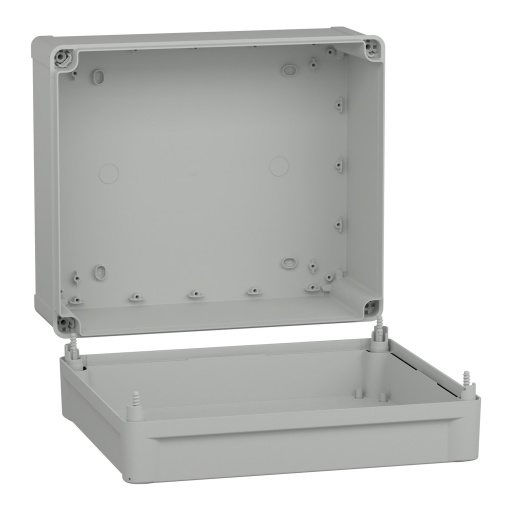 PC box IP66 IK08 RAL7035 Int.H325W275D160 Ext.H341W291D168 opaque PC cover H60