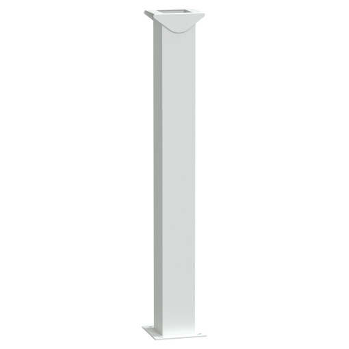 Pilar de alimentação final, Canalis KS para EV, 100A a 400A, altura de 2400mm, branco RAL9003