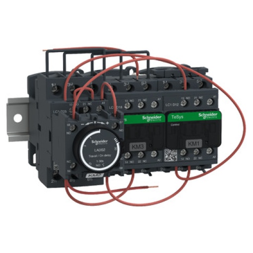 Arrancador estrela triângulo 18,5KW sem relé - bobina 230 VCA