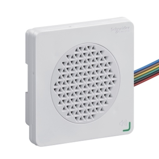 Alarmes de voz editáveis, Harmony XVS, branco, montagem em calha DIN de 72 mm, NPN, 12...24 V CC