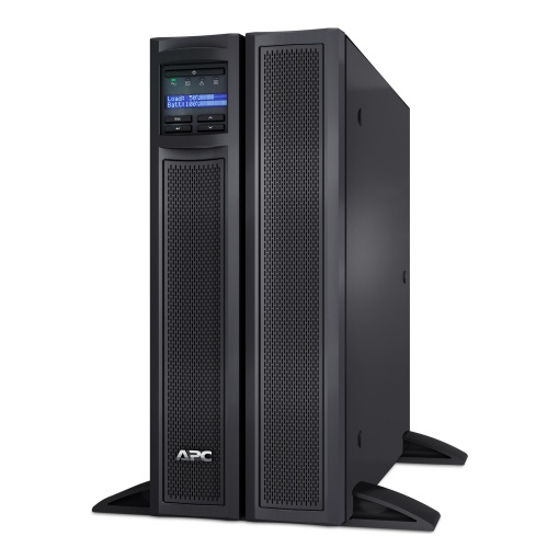 Smart-UPS X da APC 2200VA de Baixa Profundidade Convertível para TorreBastidor LCD 200-240V com Placa de Rede