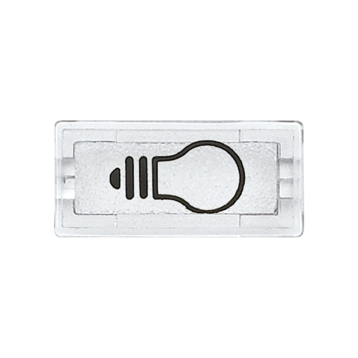 M-Elegance - Símbolos para tecla cjanela "luz" - Transparente