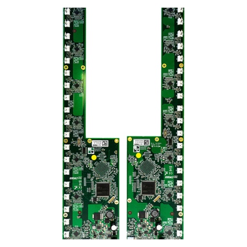Tira de transformador de corrente PowerLogic HDPM6000S, 21 circuitos, forma direita com captura de forma de onda