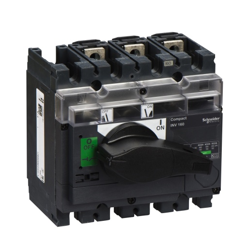 interruptor seccionador Interpact INV160 - 160 A - 3 pólos