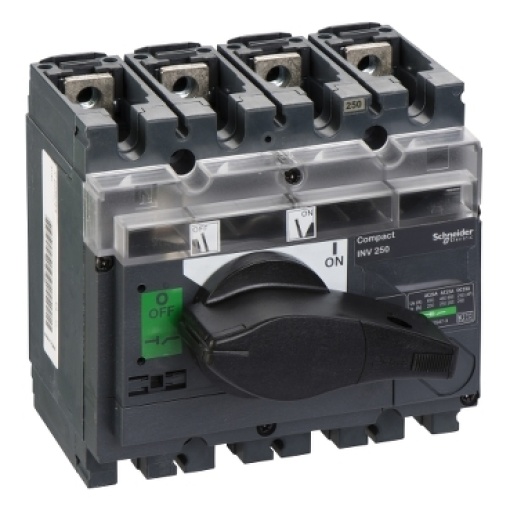 interruptor seccionador Interpact INV250 - 250 A - 4 pólos