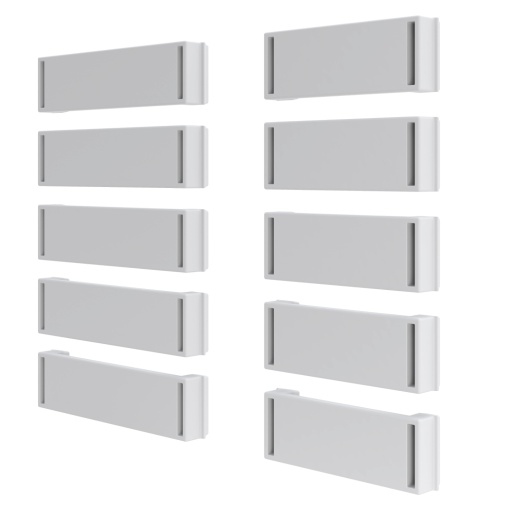 Abraçadeira de cabos, PrismaSeT XL, conjunto de 10