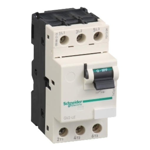 Disjuntores-motor magnéticos GV2LE - 2,5A