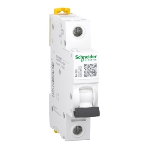 Acti9 iK60N - Disjuntor - 1P - 50A - Curva C - 6000A IEC 60898-1