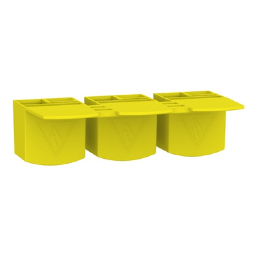 Acti9 - Pack 12 tapa dentes de 3 módulos 18mm para pente de ligação