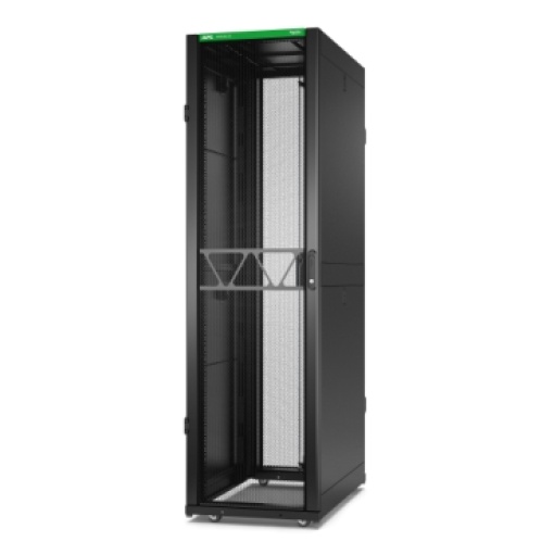 Rack de servidor APC NetShelter SX de 2ª geração, 45U, 2124H x 600W x 1070D mm, com laterais, preto