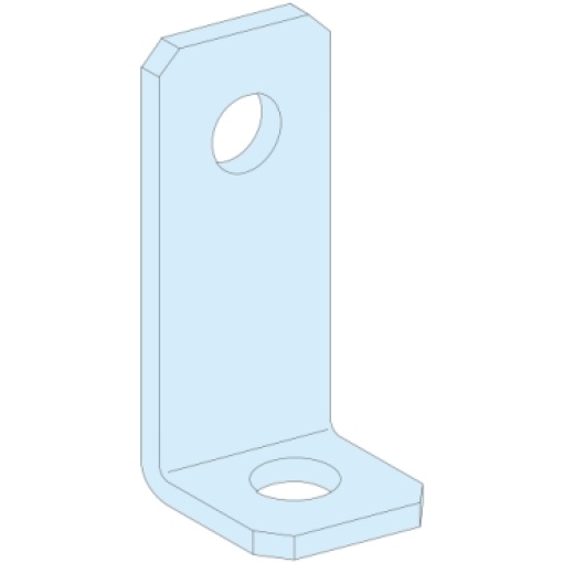 4 Suportes angulares  parafusos