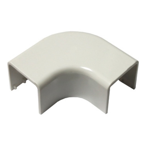Dexson - ângulo plano 90- 20x20 mm - ABSPC - branco