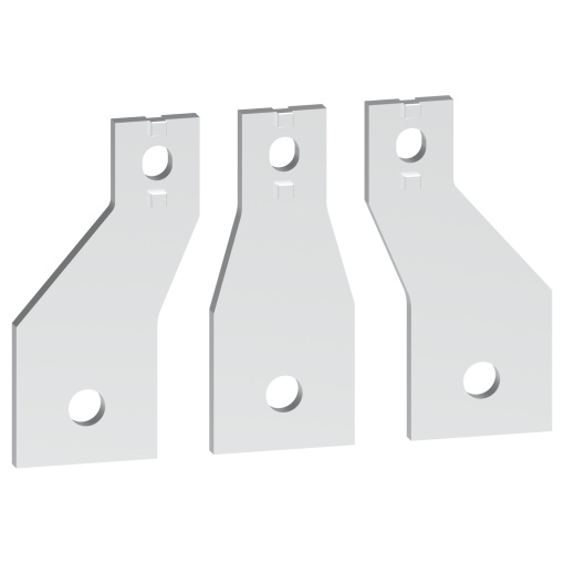 Kit de Adaptadores de 3 pólos para ligação TeSys G400-500 de 50 mm