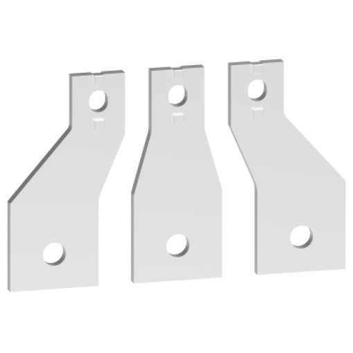 Kit de Adaptadores de 3 pólos para ligação TeSys G400-500 de 50 mm