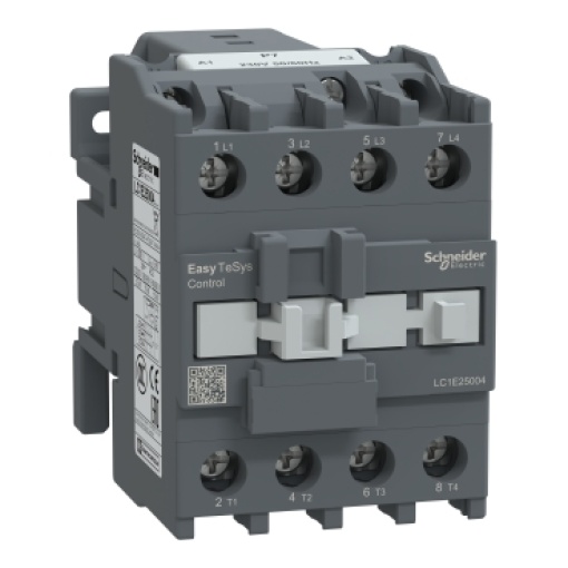 Contator, controle fácil TeSys, LC1E, 4P 4NO, AC-1 40A, 230V