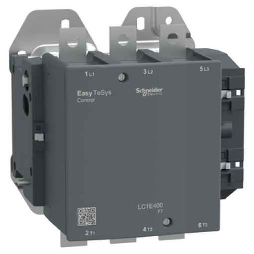 Contator, controle fácil TeSys, LC1E, 3P 3NO, AC-3AC-3e,  440 V, 400 A330 A, bobina 110 V CA