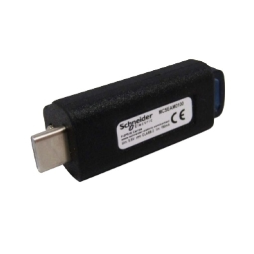 Chave configuração para interruptor Modicon- conector USB