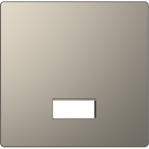 Tecla com visor D-Life para símbolos, metal níquel