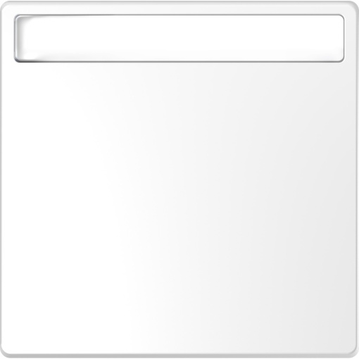 Tecla porta etiqueta D-Life, branco