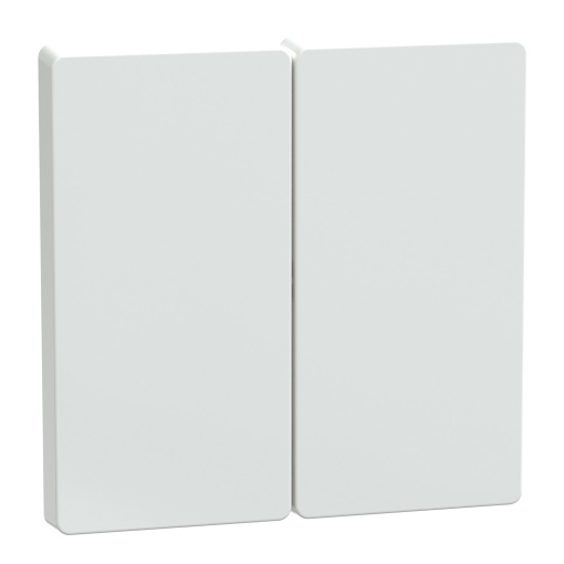 Tecla, D-Life, 2 elementos, branco