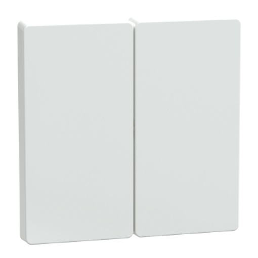 Tecla, D-Life, 2 elementos, branco