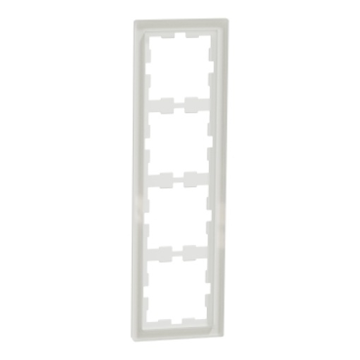 Quadro D-Life, 4 elementos, cristal branco
