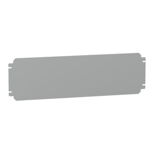 Plain mounting plate H200xW600mm made of galvanised sheet steel