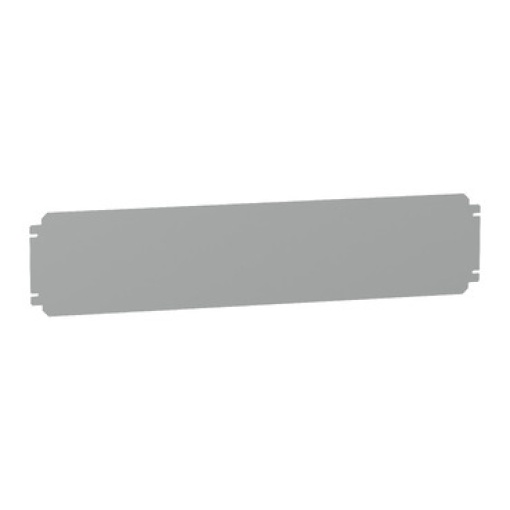 Plain mounting plate H200xW800mm made of galvanised sheet steel