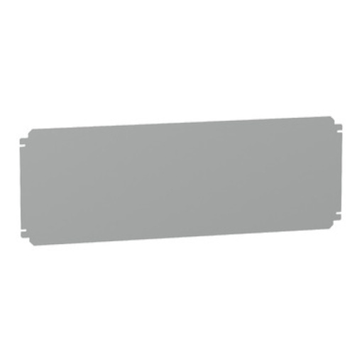 Plain mounting plate H300xW800mm made of galvanised sheet steel
